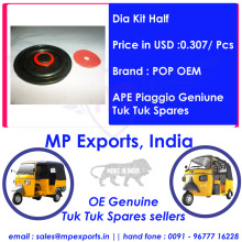 Ape Piaggio Tuk Tuk Spares Dia Kit Half